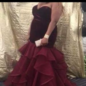 Plus Size prom gown
